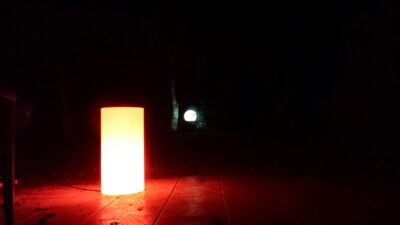 Lumières d'ambiance dans le jardin