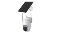 caméra wifi 360° sur batterie, recharge solaire